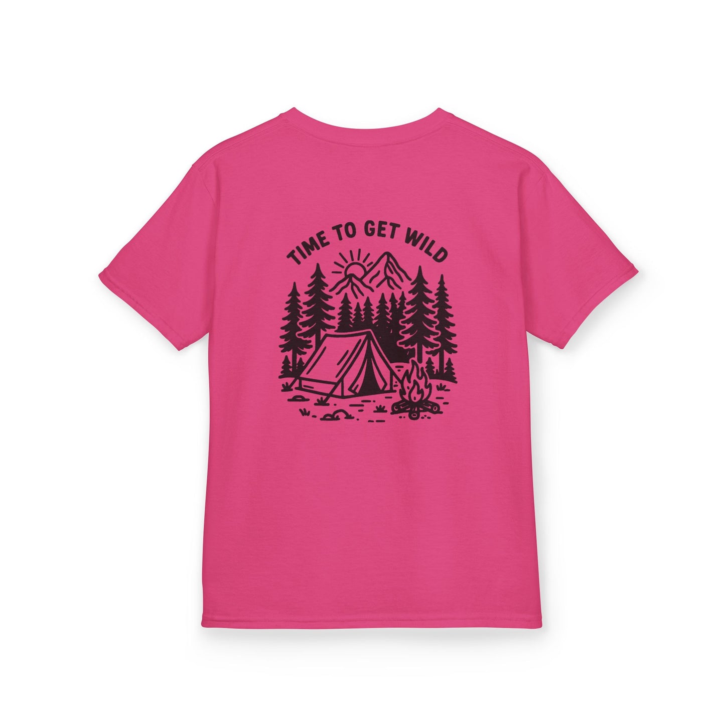 Kids Camping Adventure Tee
