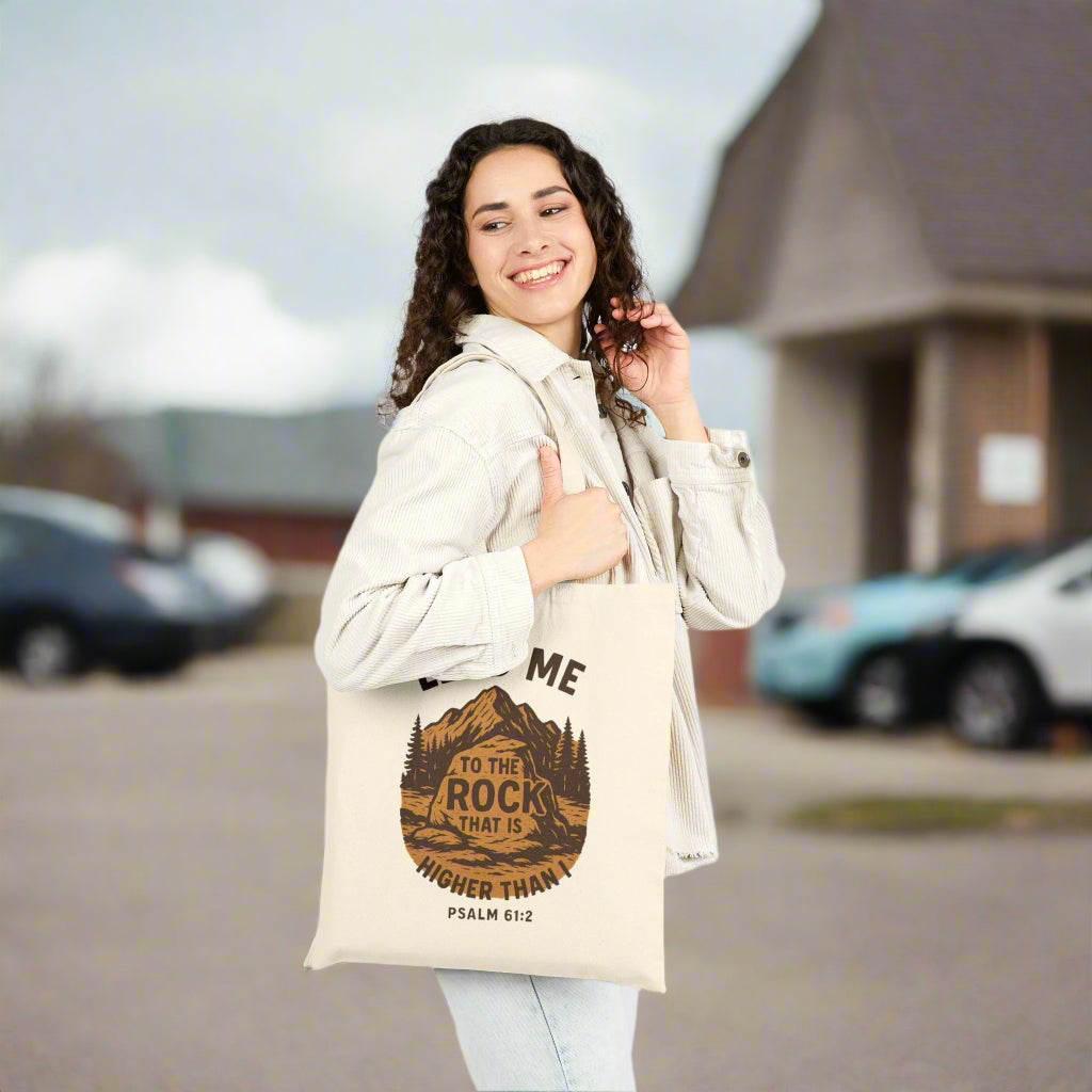 Tote Bag - Lead me to the Rock