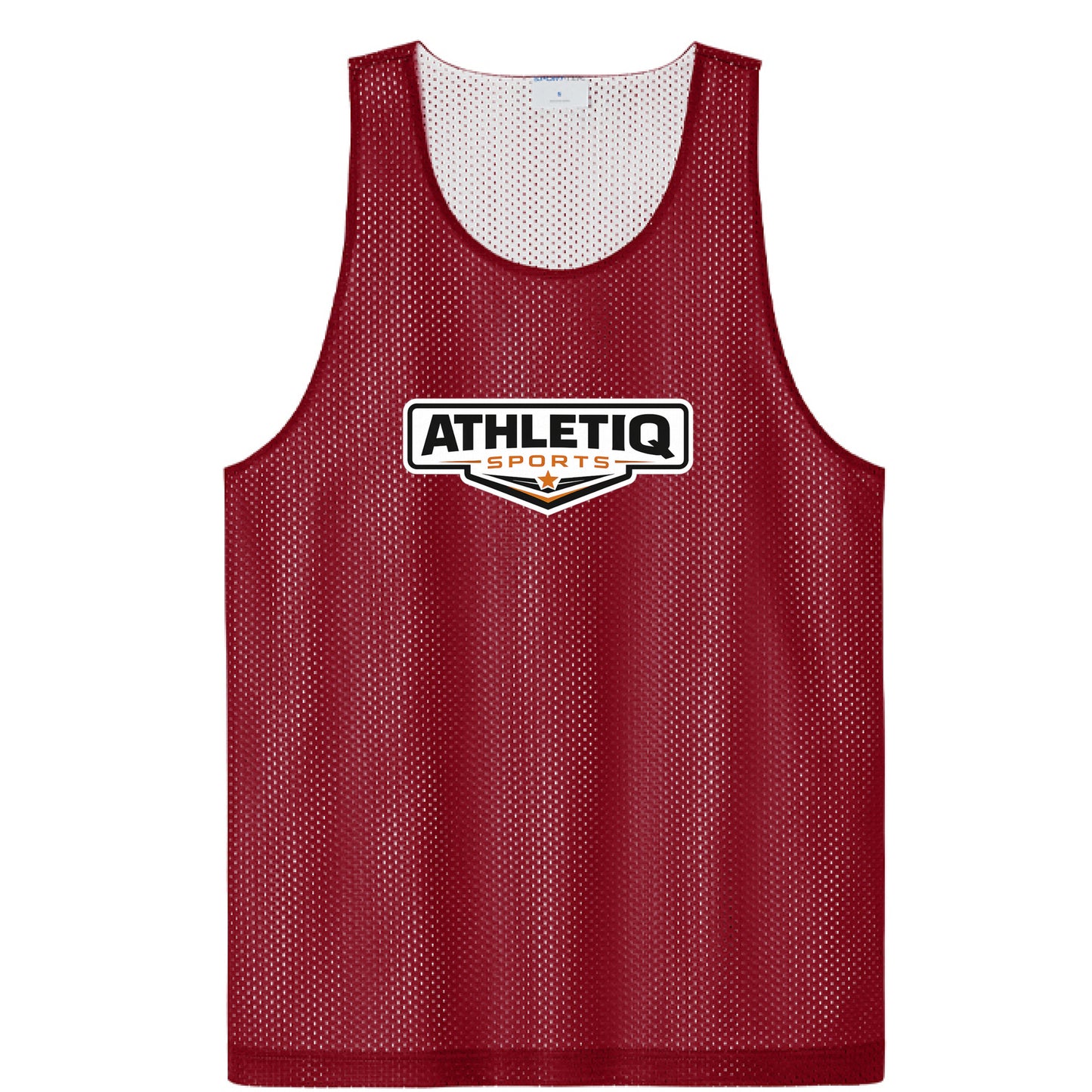 Deep Red/ White - FRONT