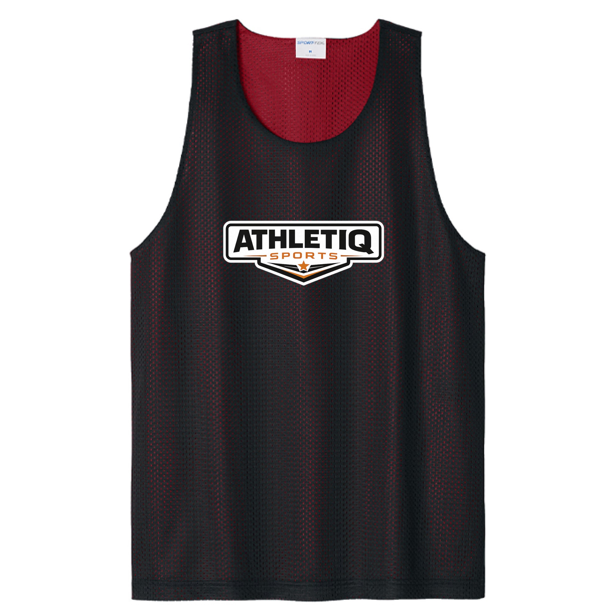 Black/ Deep Red - FRONT