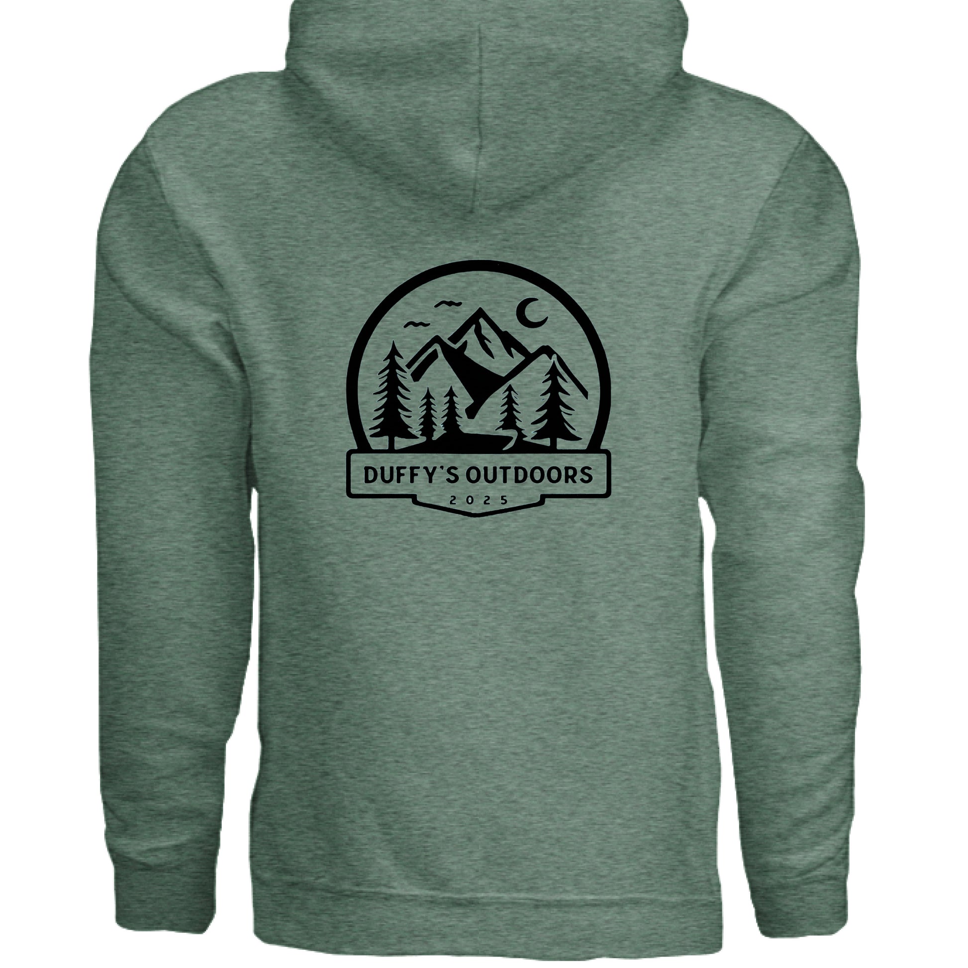 Heather Sport Dark Green - BACK