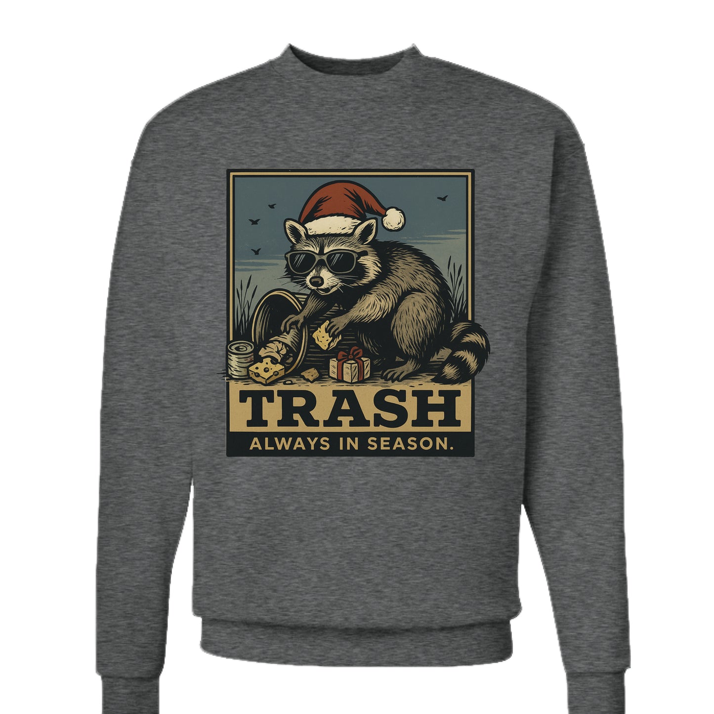 CHARCOAL HEATHER - FRONT