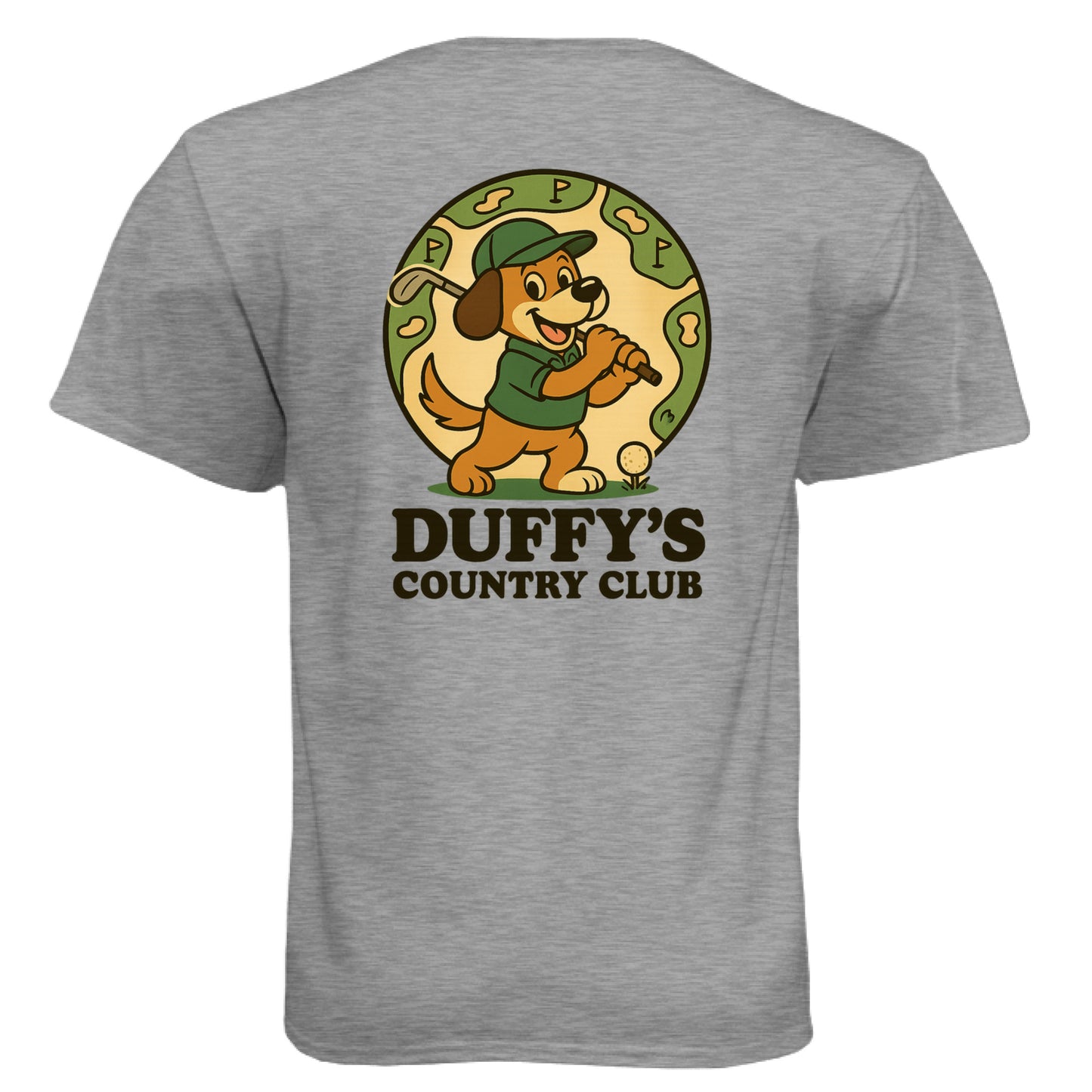Dark Heather Grey (60/40) - BACK