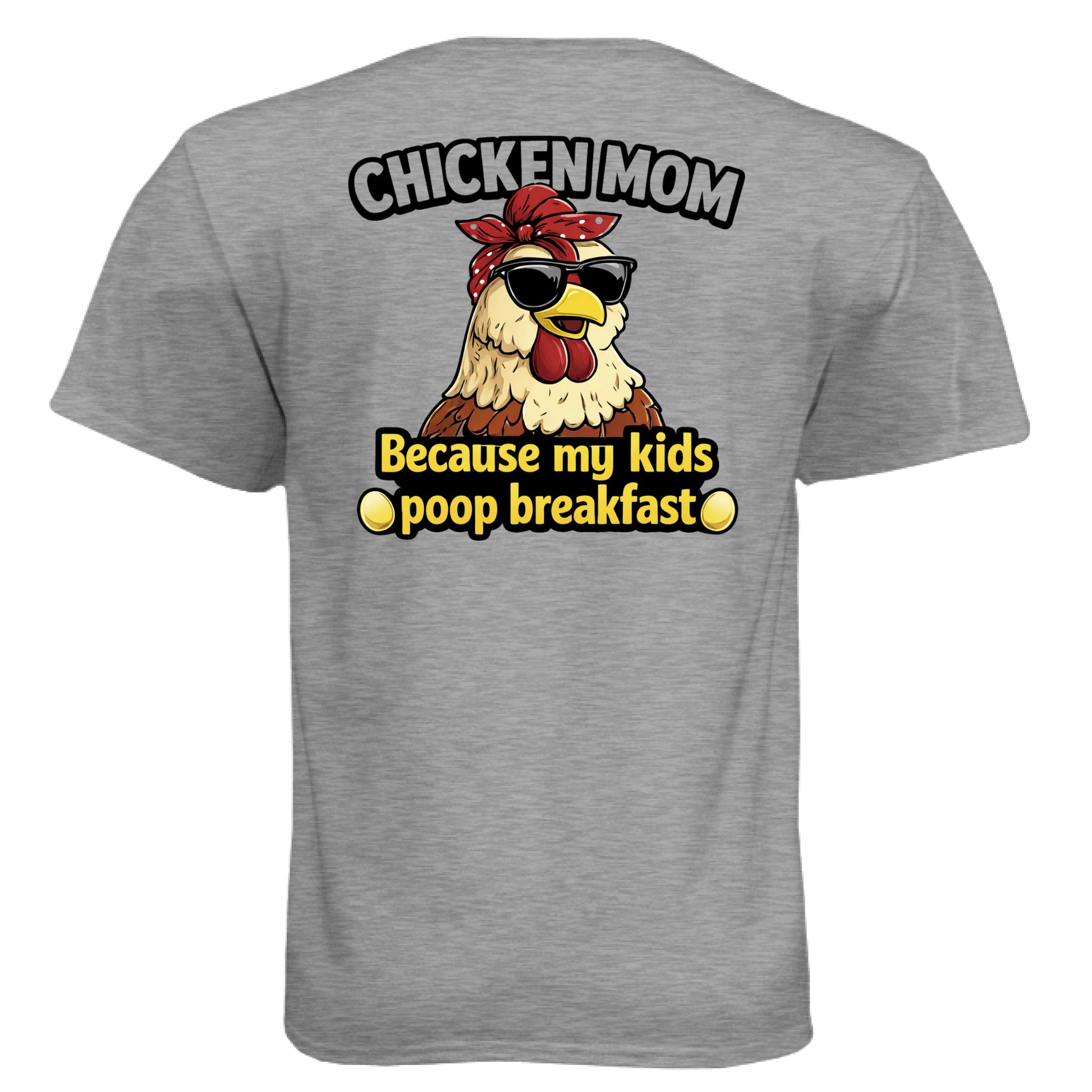 Dark Heather Grey (60/40) - BACK