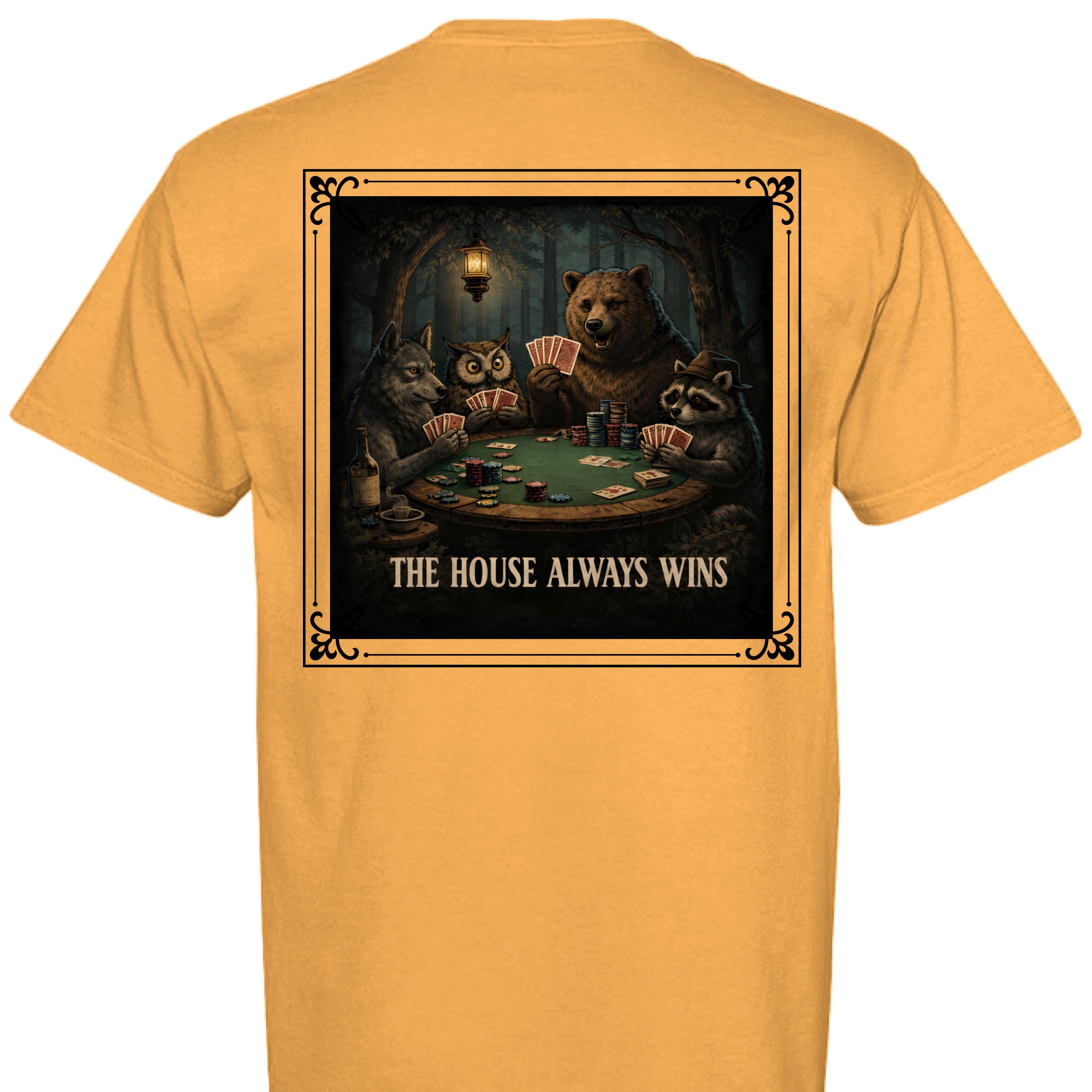 Bright Orange - BACK