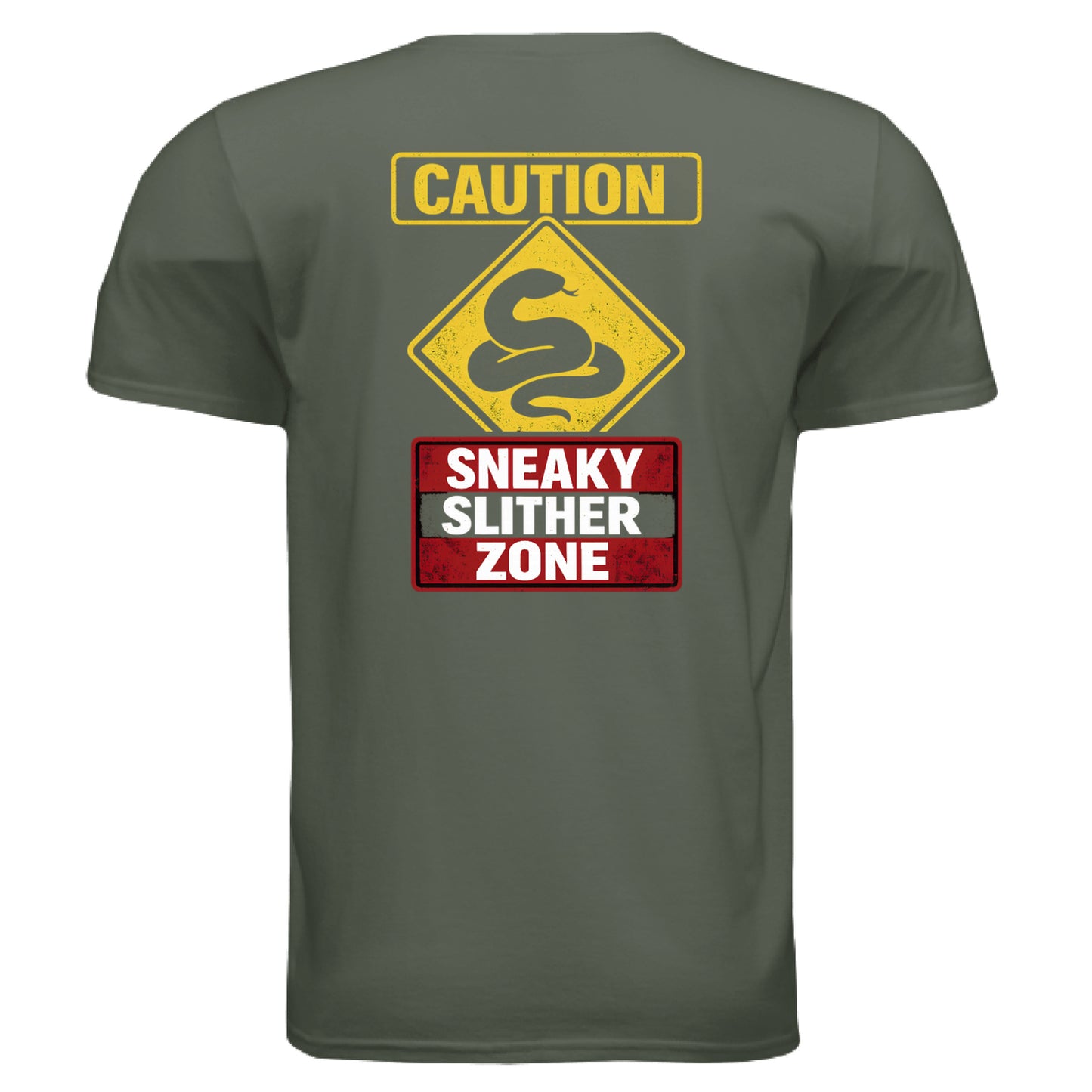 MILITARY GREEN - BACK